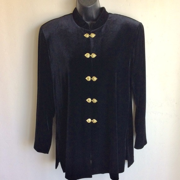 JBS Jackets & Blazers - JBS Black India Style Jacket Size 12 JBS Jackets & Blazers - JBS Black India Style Jacket Size 12